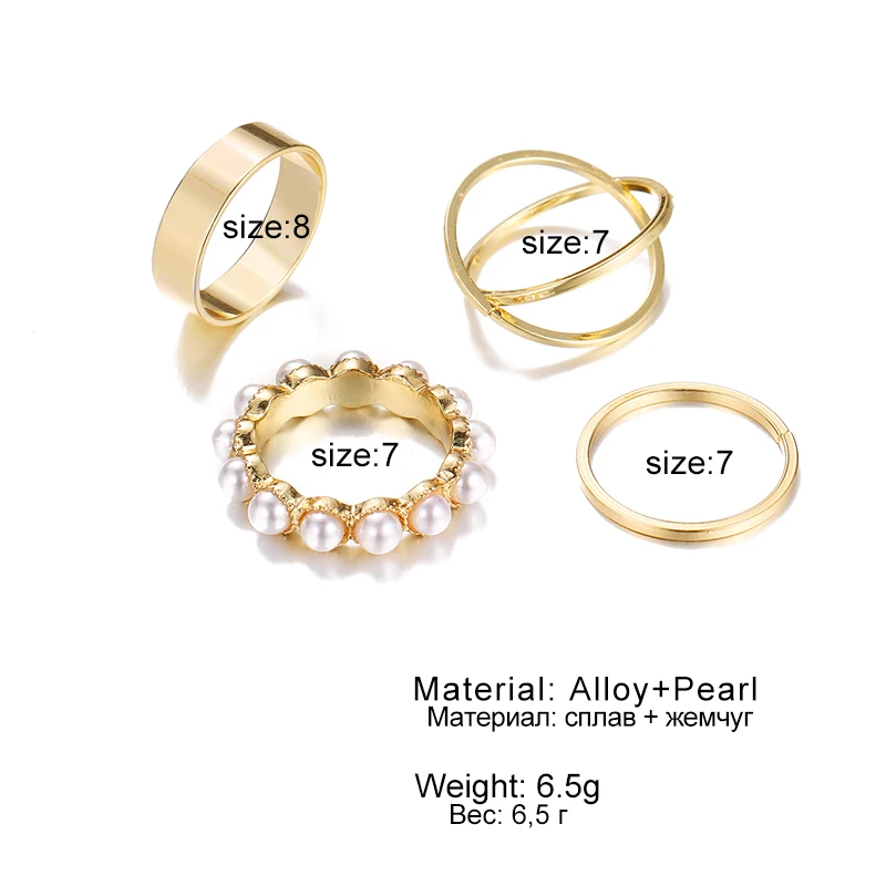 

ZOVOLI Fashion Simple Design anillos Vintage Silver Color Joint Rings Sets for Women Jewelry Korean Version Joint Rings