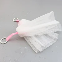 facial body cleansing soap foaming net bubble helper mesh cleanser bath washing bathroom accessories random color