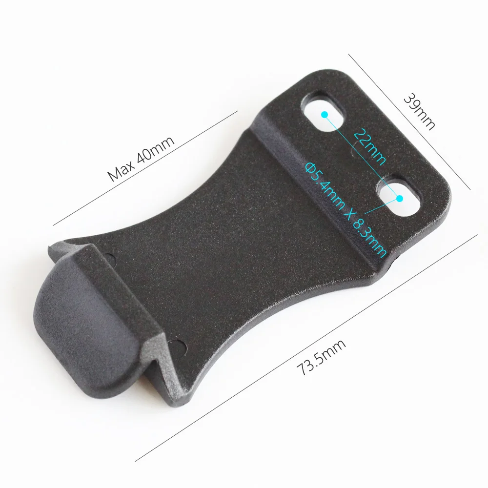 10 шт./лот быстрые зажимы для ремней 1 5 дюйма Kydex Holster Зажим ремня Петля с винтом