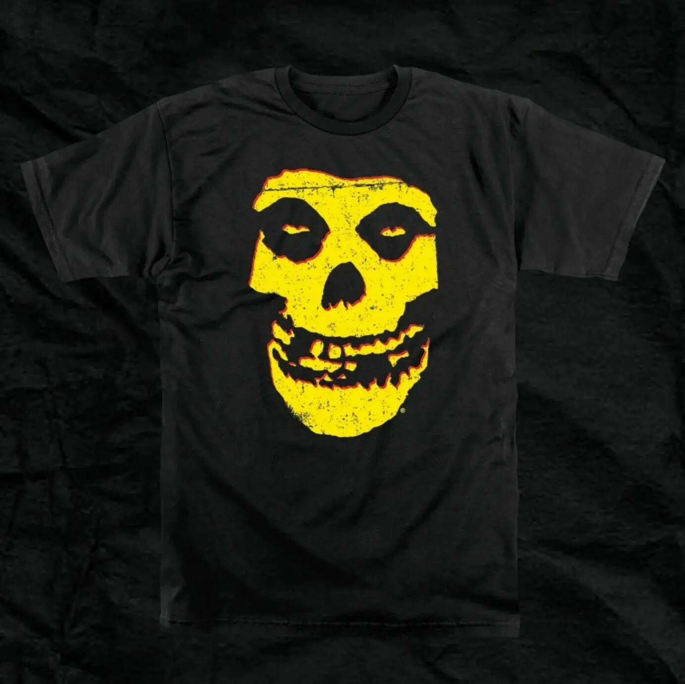 Футболка MISFITS X ZERO для скейтбордов FIEND SKULL (SIZE-XXL) | Мужская одежда