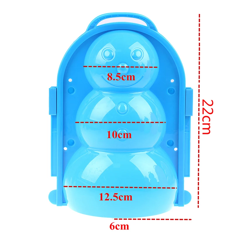 

Snowball Maker Plastic Clip Kids Outdoor Sand Snow Ball Mold Toys Fight Duck Snowman Maker Clip Toy For Children Randomly