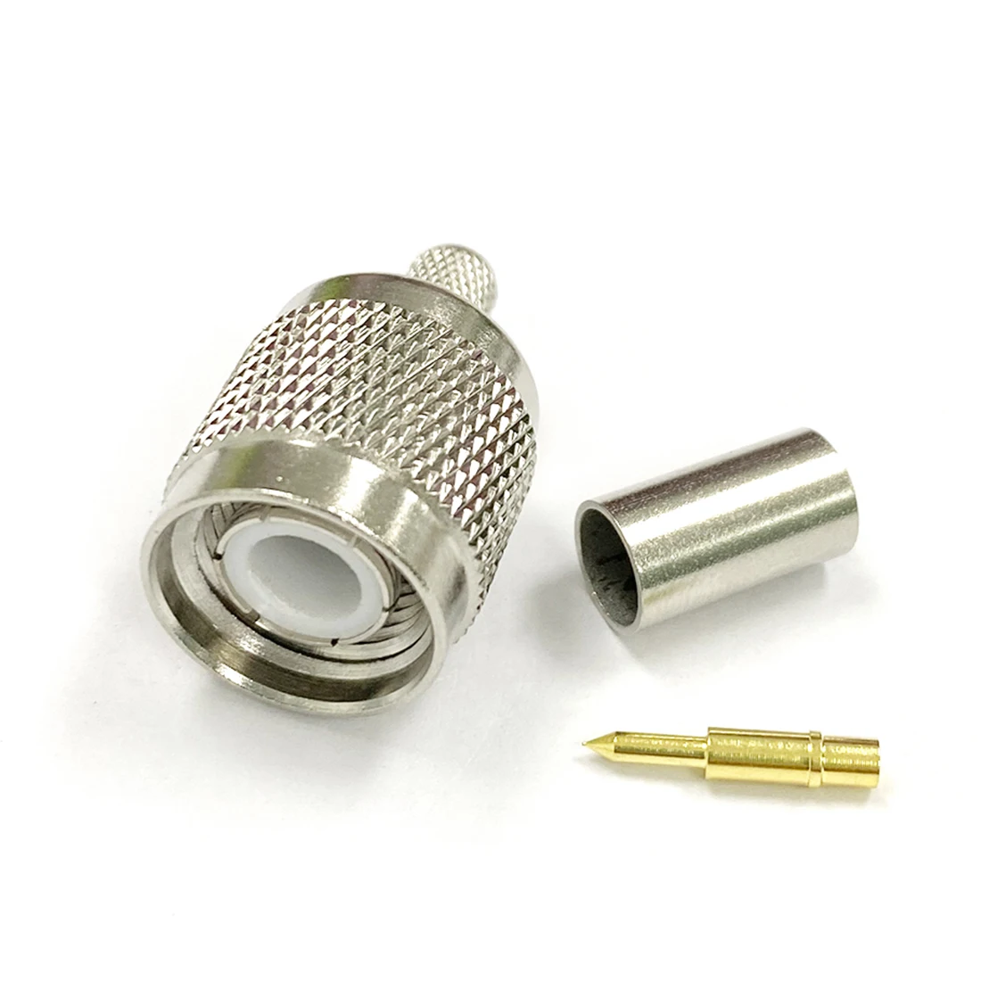 1 шт. TNC штекер RF коаксиальный соединитель обжимной RG58 RG142 RG400 LMR195 кабель прямой