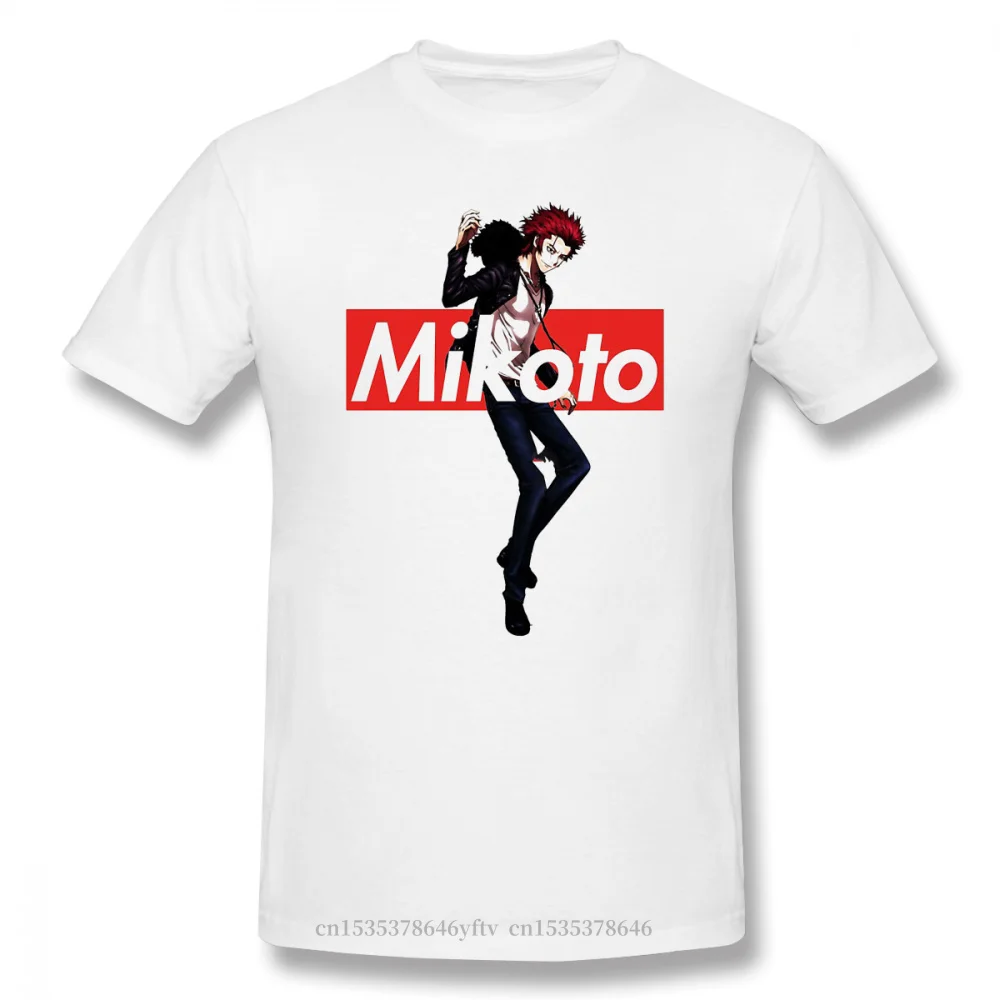 2021 модная футболка для отдыха из 100% хлопка новинка летняя Mikoto Suoh K Project Yashiro Isana Neko