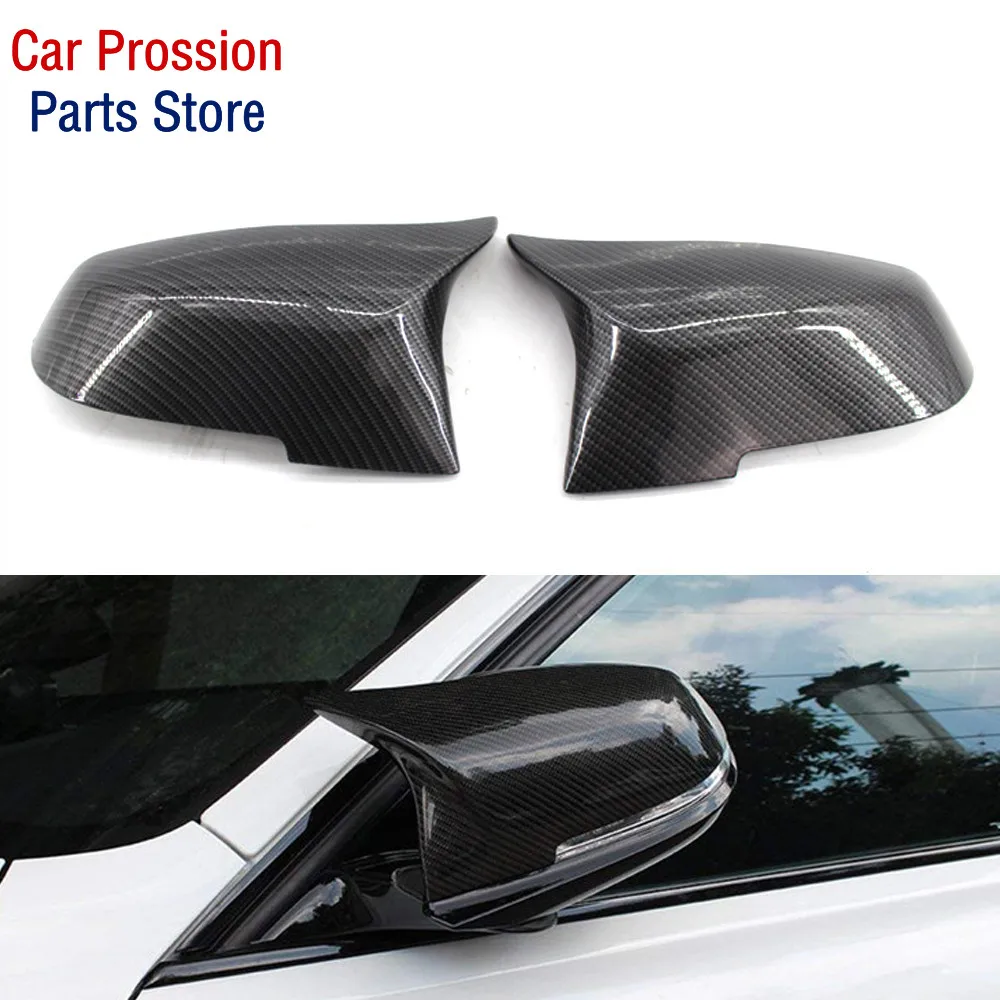 

Mirror Covers Replacement For BMW 3-Series F30 F31 4-Series F32 F33 F36 M-Style Carbon Fiber Look