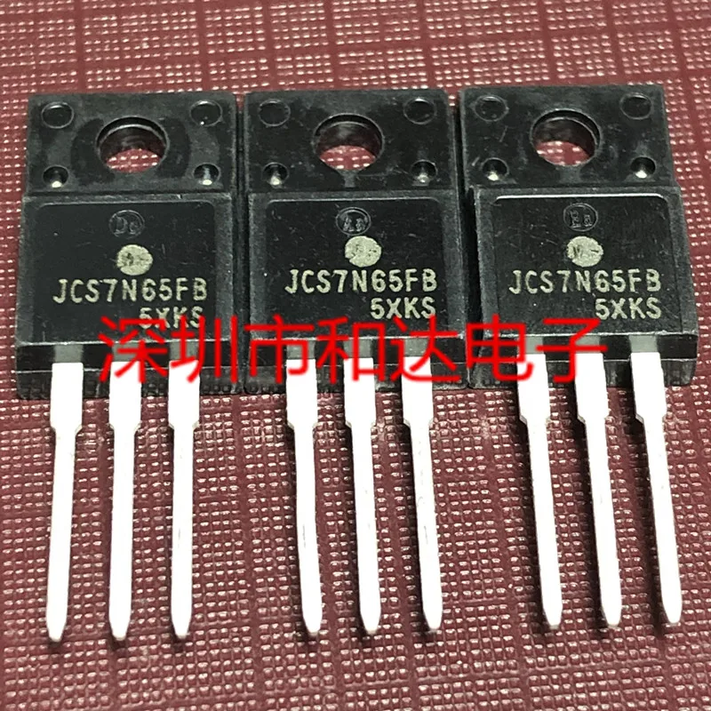 10 piece JCS7N65FB TO-220F 650V 7A | Integrated Circuits
