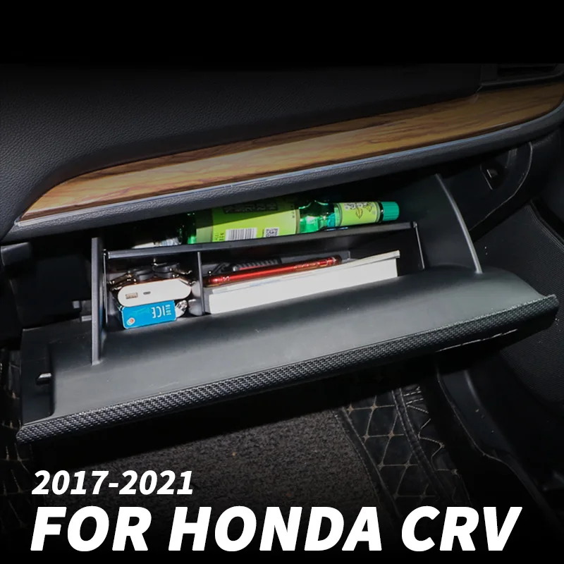 Для Honda CRV Refit 2017 2018 2019 2020 2021 Co-пилотная перчатка box контейнер для хранения
