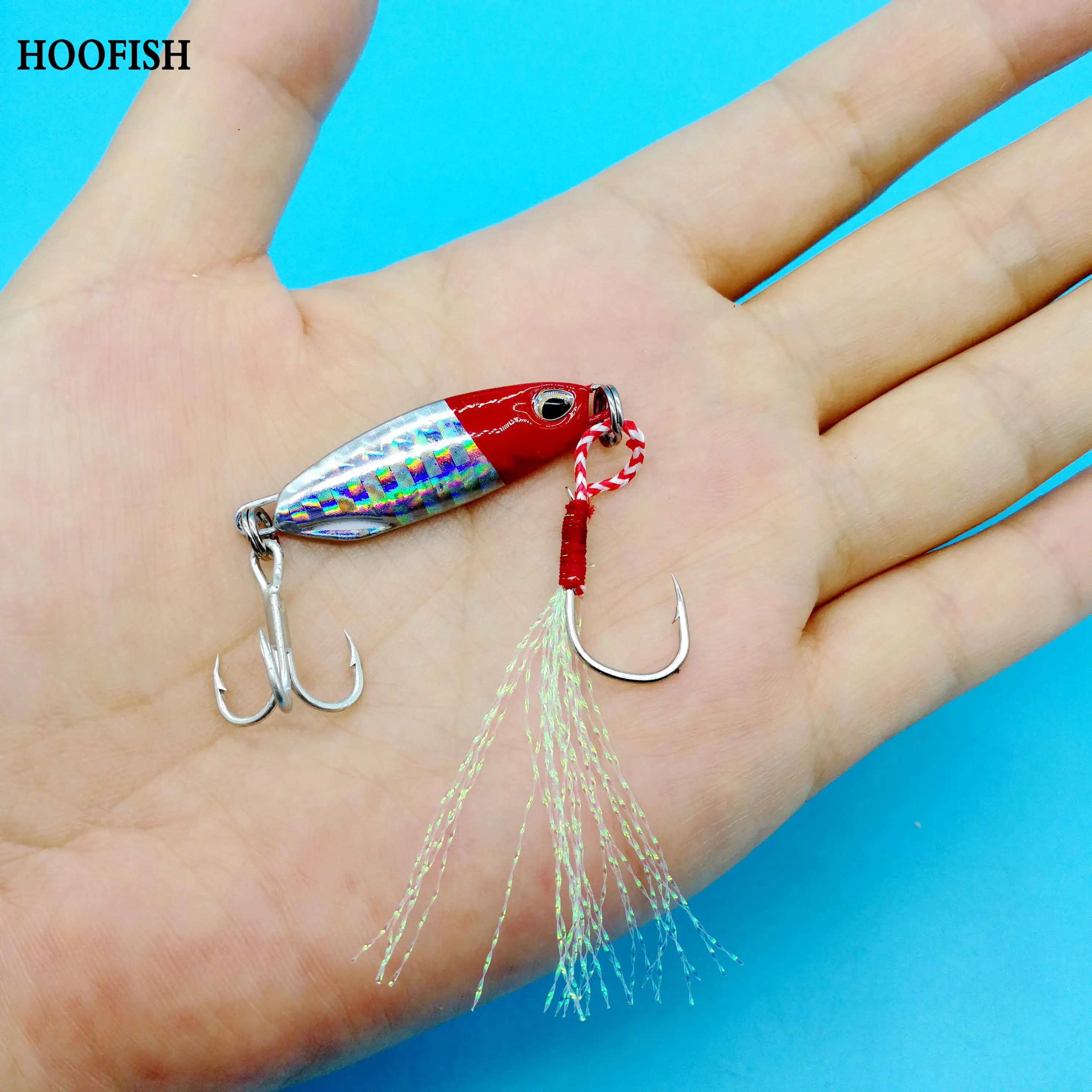 HOOFISH 3 шт./лот микро Металическая дергающаяся Рыбная приманка 10 г/15 г/20 г/30 г/40g