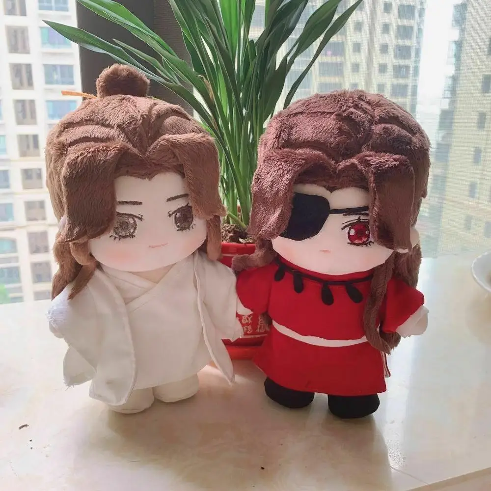 Аниме Tian Guan Ci Fu Косплей Хуа Чэн милые куклы Xie Lian Плюшевая Кукла Одежда Подарки для