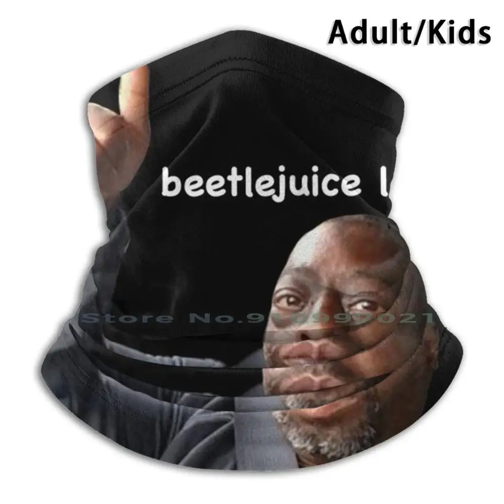 

Beetlejuice любит U Стикеры | Beetlejuice Ховард кормовой шарф маска шеи теплые уход за кожей лица обертывания бандана Mascarillas