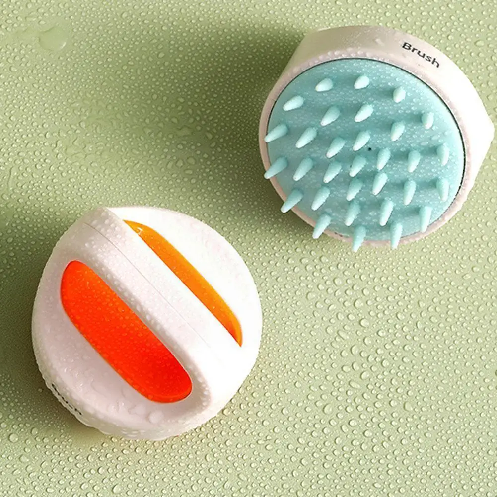

Silicone Body Scalp Massage Brush Comb Shampoo Comb Shower Bath Massage Spa Slimming Brush Washing Brush Hair J9q1