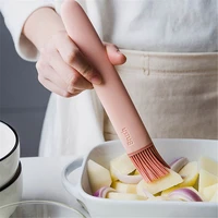 silicone oil bbq brush kitchen pancake sauce handle pastry butter cake accessories nordic style heat resistant pastry brush cute