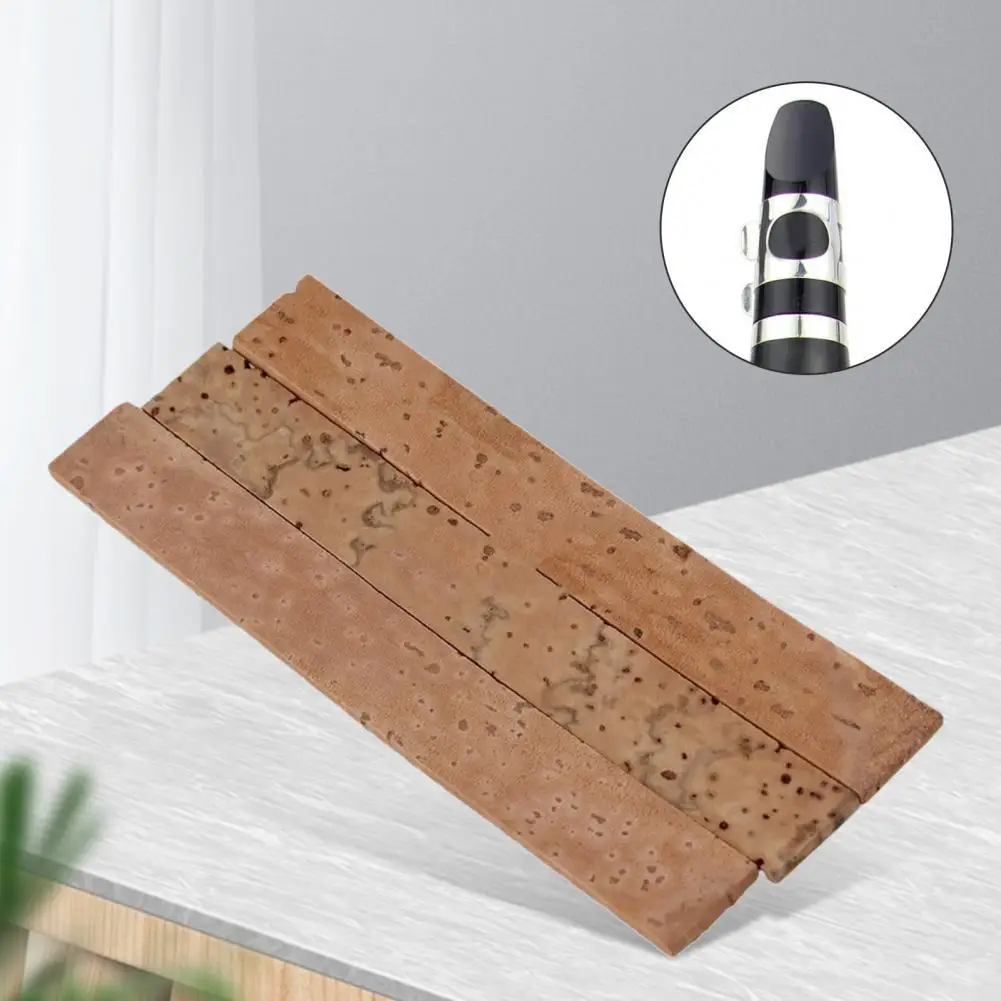 

Non-Broken Wood Wooden Natural Cork Sheet Clarinet Accessories for Practice