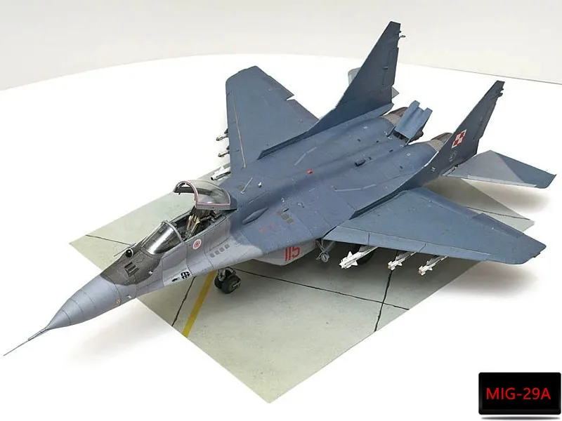 Набор бумажных игрушечных пазлов сделай сам Mikoyan MiG-29A в масштабе 1:33 | Игрушки и