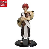 anime naruto gk model 7 inch hokage gaara action figure model carrying a gourd sand shadow collection model kid gift