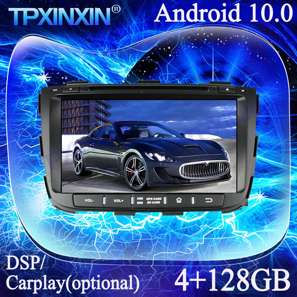 

Для Kia Sorento 2012-2018 Android 10,0 PX6 4G + 128G Carplay мультимедийный плеер магнитофон GPS-навигация автомобильное радио головное устройство