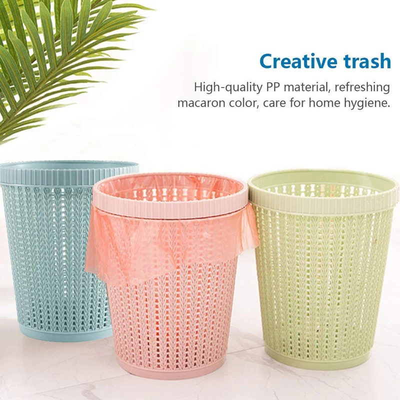 Пустотелая корзина для хранения мусора со встроенным мешком коробка без