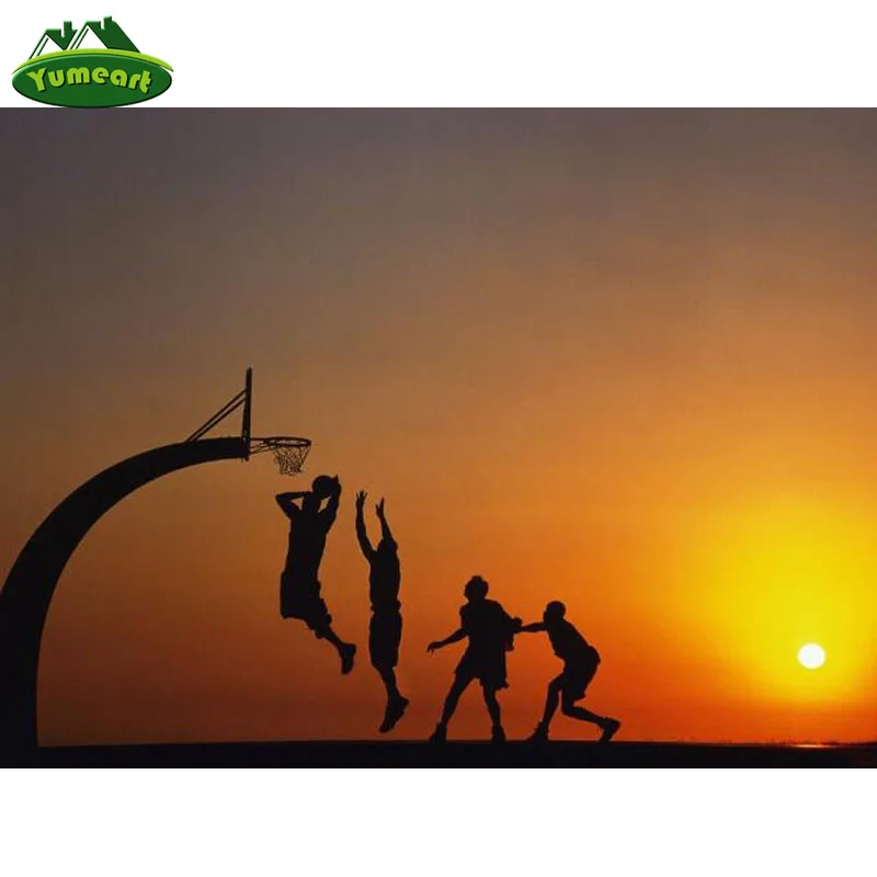 YUMEART Алмазная мозаика ручной работы баскетбол алмазная живопись вышивка крестом