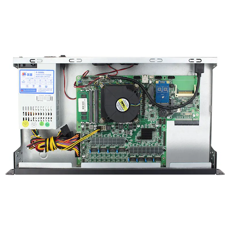 H170 Intel Core I3 6100 4 ГБ 32 8 LAN 1CON 1U брандмауэр мини-компьютер | Компьютеры и офис