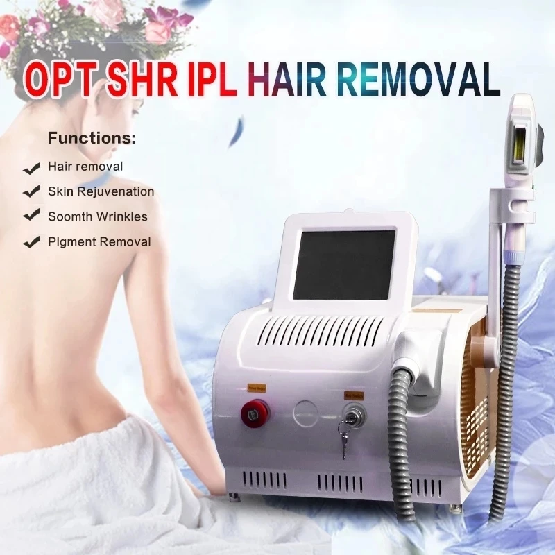 

Портативный IPL /OPT/Elight аппарат для лазерного удаления волос 2021, отбеливание кожи нм, три длины волны