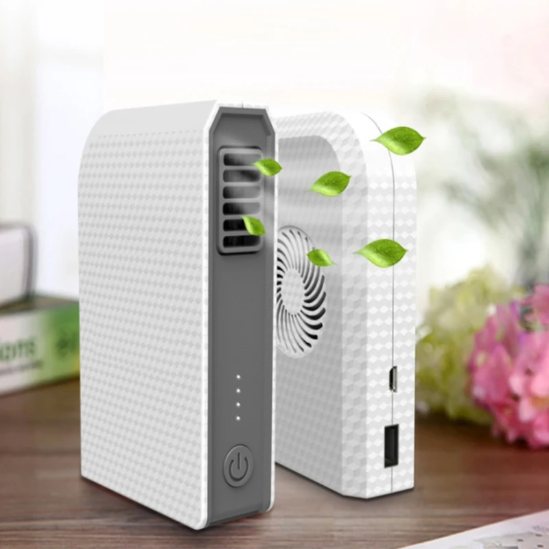 

Small Personal Fan 6000mAh Rechargeable USB Fan Portable Fan Bladeless Fan