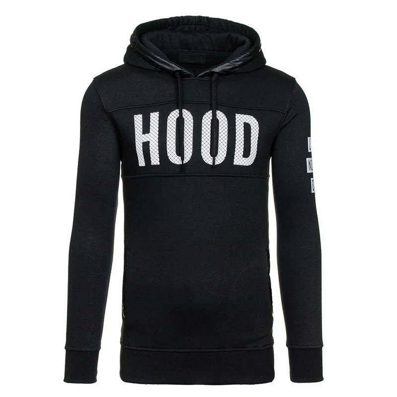 

ZOGAA Winter BrandNew Autumn Mens Hoodies Sleeve Jacket Hoody Winter Simple Letters Sweatshirt Hip Hop Casual Fashion Hoodie