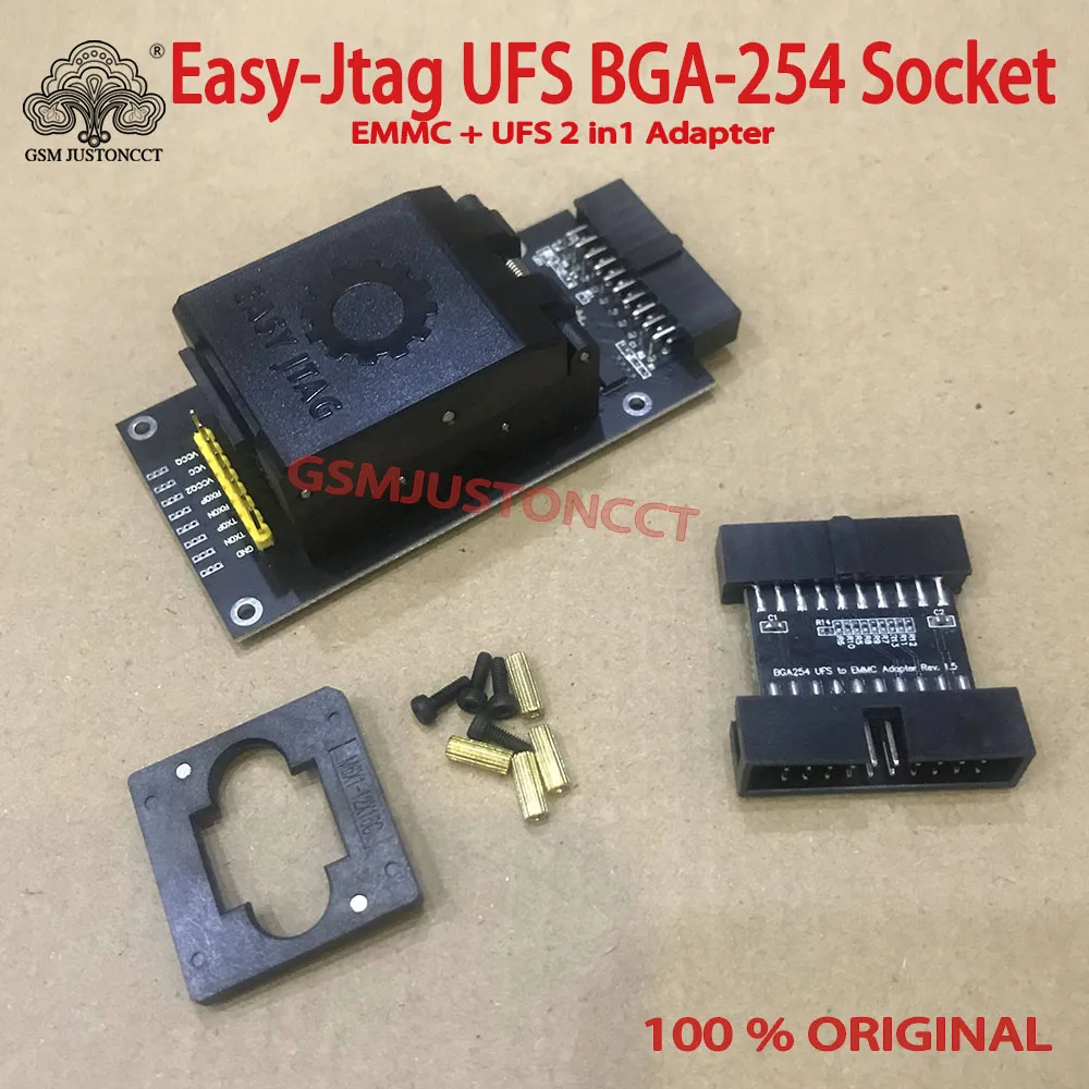 Новинка 2022 оригинальная розетка Easy-Jtag UFS адаптер EMMC 254 с детской системой |