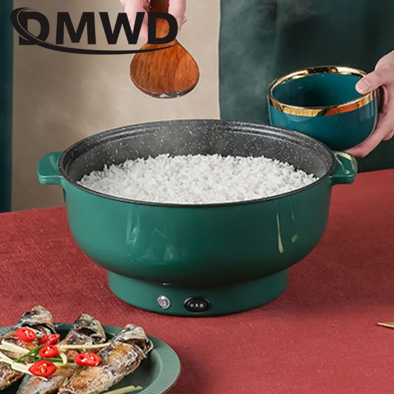 Многофункциональная рисоварка DMWD электрическая сковорода кастрюля для