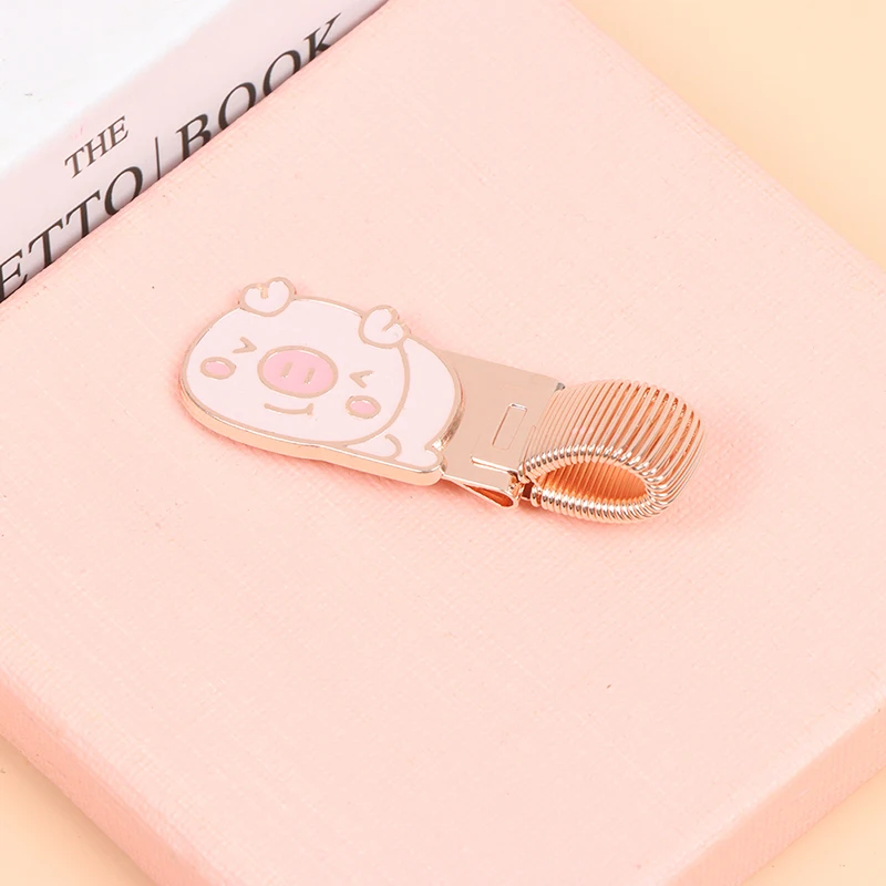 

Stainless Steel Notebook Pen Holder Cute Pen Clips Diary Journal Bookmarks