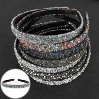 fashion luxury crystal pearl rhinestone sparkly headbands hair accessories hair hoop