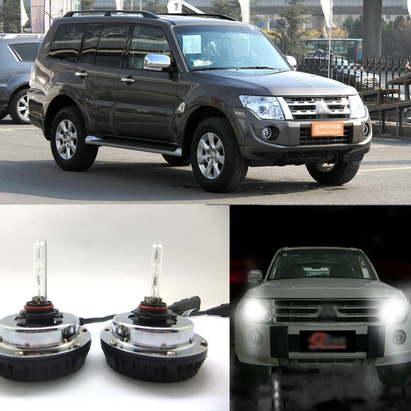 Поколение все в одном высокий луч Ошибка бесплатно 9006 HID огни для Mitsubishi Pajero