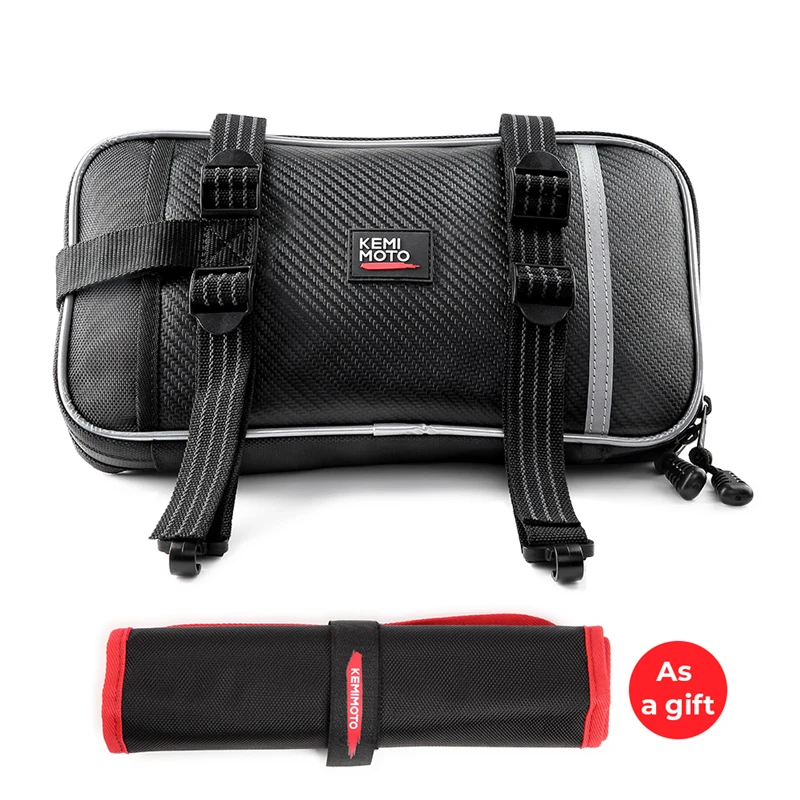 

Универсальные Сумки на переднее крыло для мотокросса для мотоциклов Yamaha, кросс, эндуро, мотоцикл, сумка для брызговиков, сумка для инструментов для мотокросса CRF450R