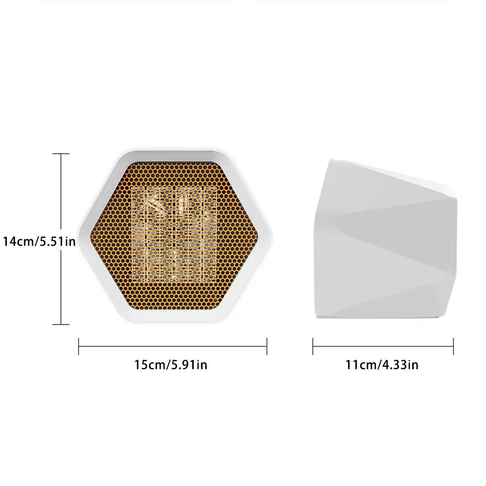

Heater Fan Fast Heating Heater-with Thermostat Ceramic Heater Tipping And Overheating Protection Suitable For Office Interiors