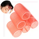 Случайный цвет! Бигуди для парикмахерских, полноразмерные, с автоматическим захватом, 6 шт., профессиональные салонные бигуди для укладки волос