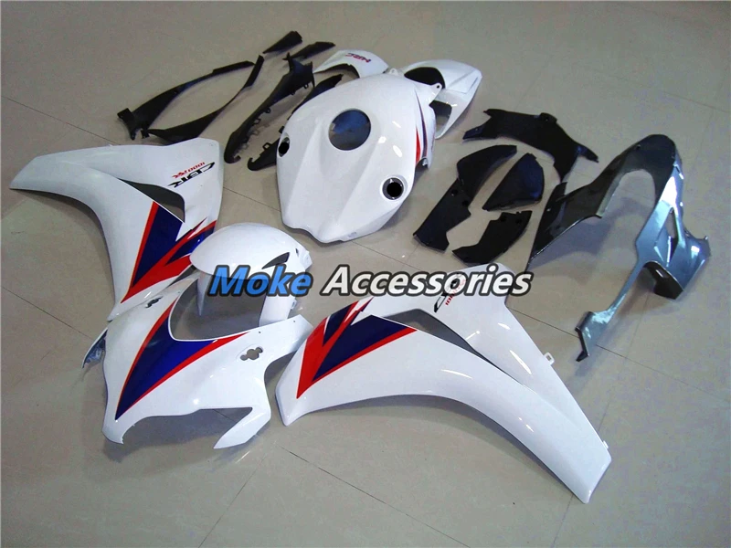 

Motorcycle Fairings Kit Fit For Cbr1000rr 2008 2009 2010 2011 Bodywork Set High Quality Abs Injection New White Blue