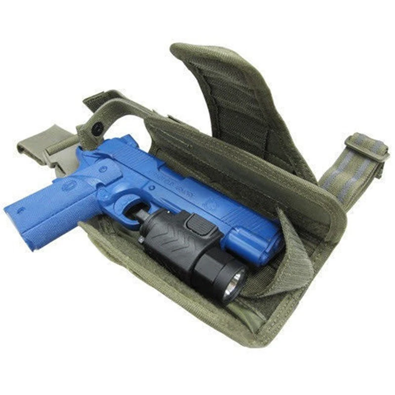 Tactical Hunting Gun Holster for Glock Beretta Sig Airsoft Combat Universal Left Right Drop Leg Thigh Adjustable | Спорт и