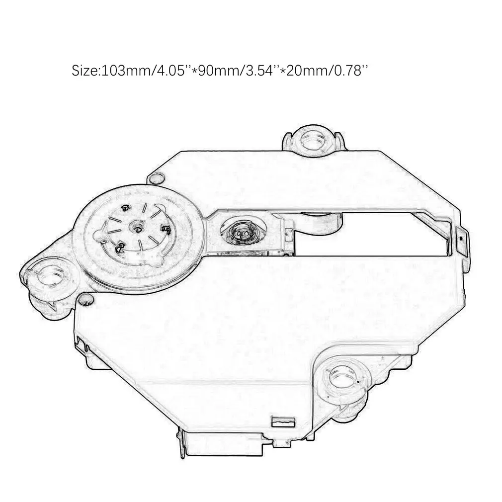 Оптическая Замена лазерной линзы комплект для PS1 KSM-440ADM/440BAM/440AEM игровая консоль запасные части