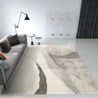 northern europe carpets for living room geometric abstraction imitation cashmere home carpet non slip children bedroom rug