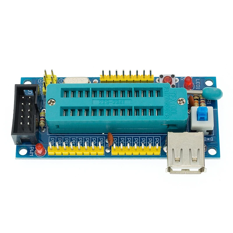Плата для разработки ATMEGA8 ATMEGA48 ATMEGA88 AVR (без чипа) миниатюрная Минимальная плата