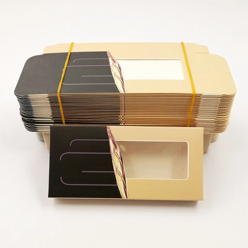 Новинка 100 шт./лот пустые ресницы упаковка мягкая бумага коробка для ресниц