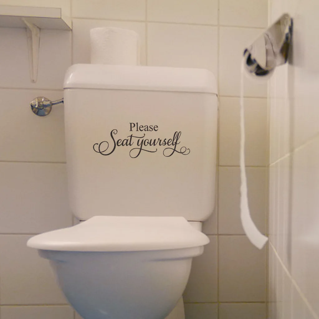 Настенные стикеры в ванную комнату домашний декор персонажи настенные наклейки