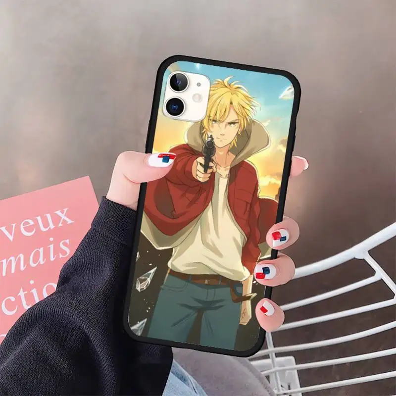 

Hot Banana Fish Anime Comics Phone Case for iPhone 11 12 pro XS MAX 8 7 6 6S Plus X 5S SE 2020 XR