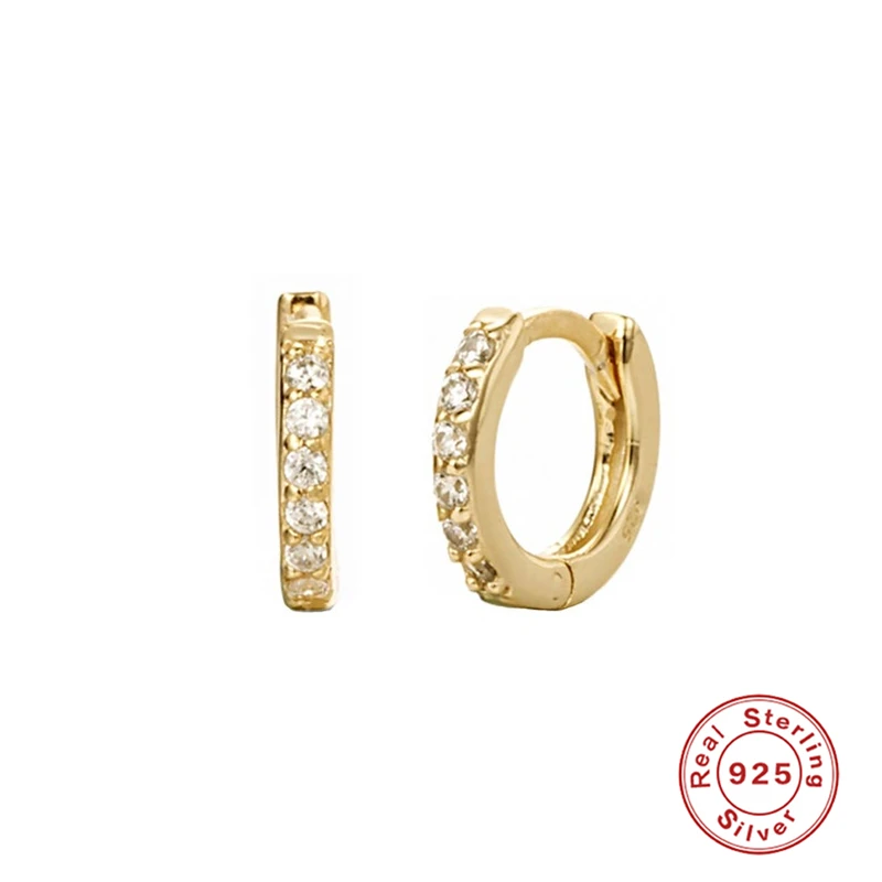 Серьги из стерлингового серебра 925 пробы для женщин серьги пирсинга хрящевой