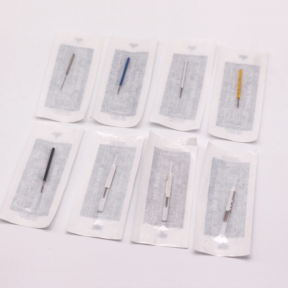 

Professional 1R/2RL/3RL/5RL/7RL/3F/4F/6F Tattoo Machine Needles Permanent Makeup Merlin Piercing Card Needles