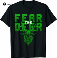 fear the deer funny gift for milwaukeeee basketball fans t shirt funny gift shirt