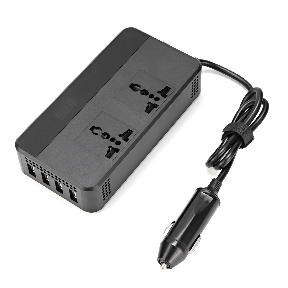 Автомобильный инвертор 12 В 220 Универсальный многофункциональный