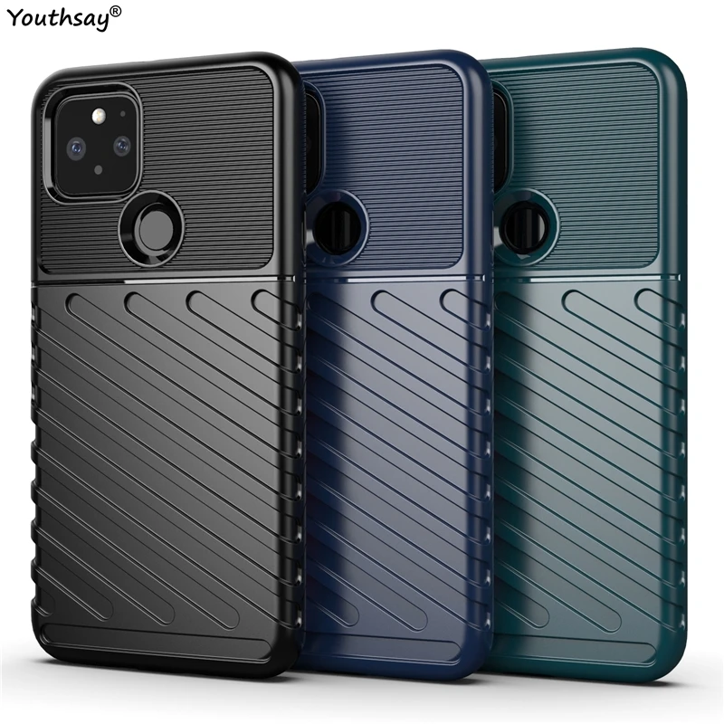 

Чехол для Google Pixel 5, резиновый силиконовый защитный чехол, мягкий чехол для Google Pixel 5, чехол для Google Pixel 5