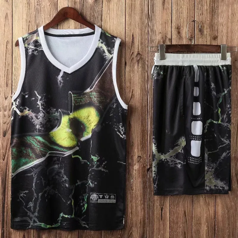 Мужские баскетбольные Джерси Униформа спортивный комплект женская одежда