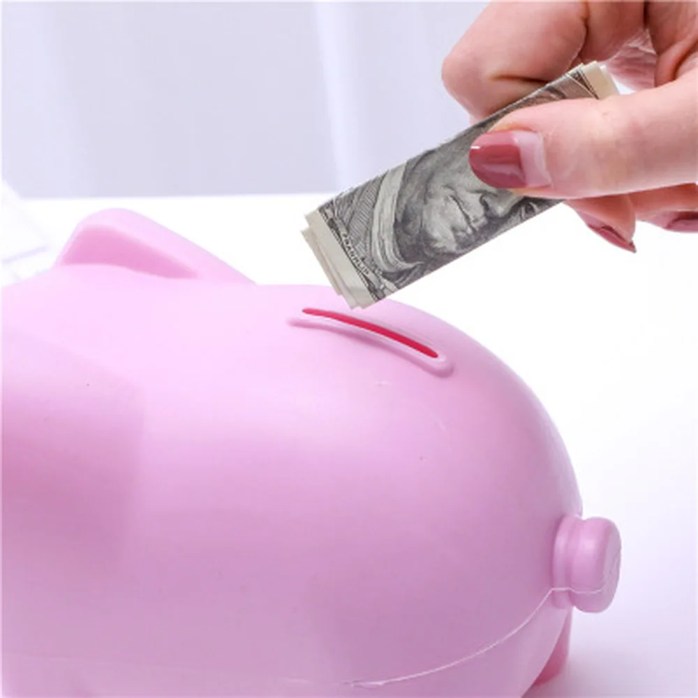 Мультяшный Копилка в виде свиньи коробка для хранения монет детские игрушки