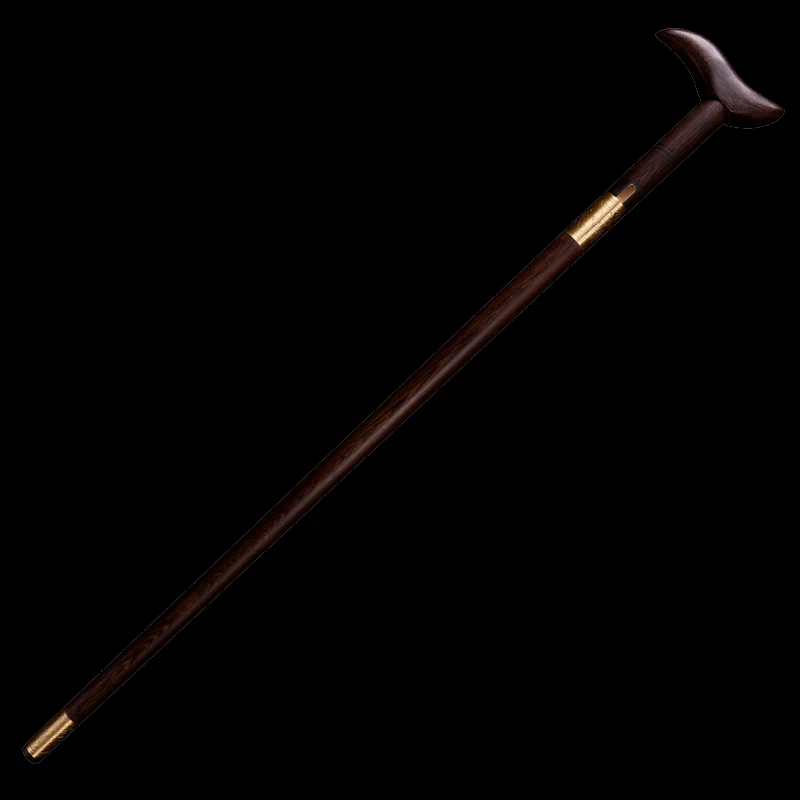 Bast&oacute;n plegable de acero de palisandro para ancianos, 93cm, 0,9 kg, calidad de primera clase, regalo de Boutique, exquisita colecci&oacute;n de artesan&iacute;as-4