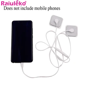 Массажер для смартфона, 6 режимов, портативный USB, иглоукалывание, забота о здоровье, управление мобильный телефон, стимулятор мышц EMS